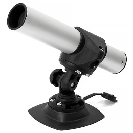 Держатель спиннинга сквозной на баллон быстросъемный, алюминий (030625T)